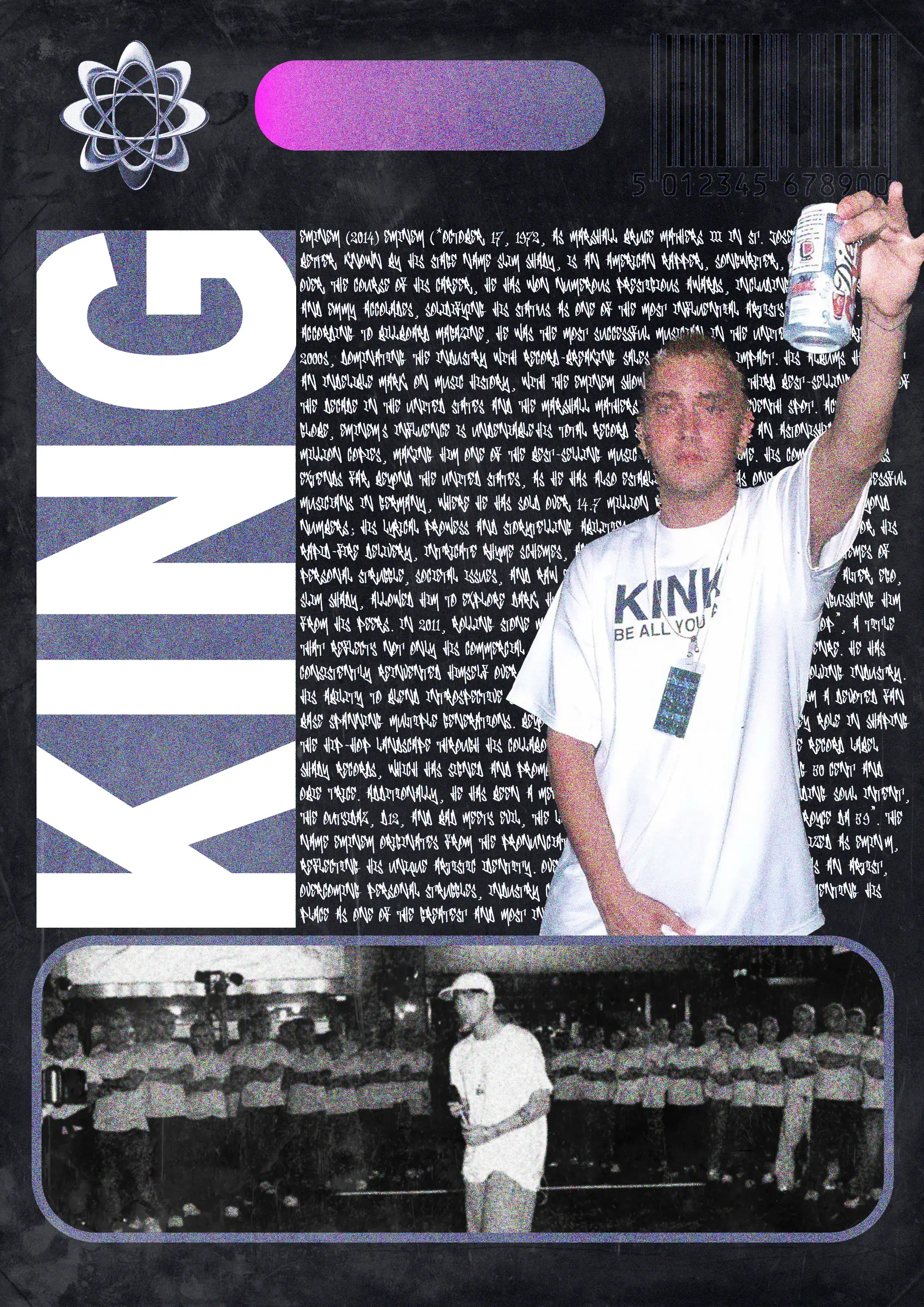 Eminem fan design poster