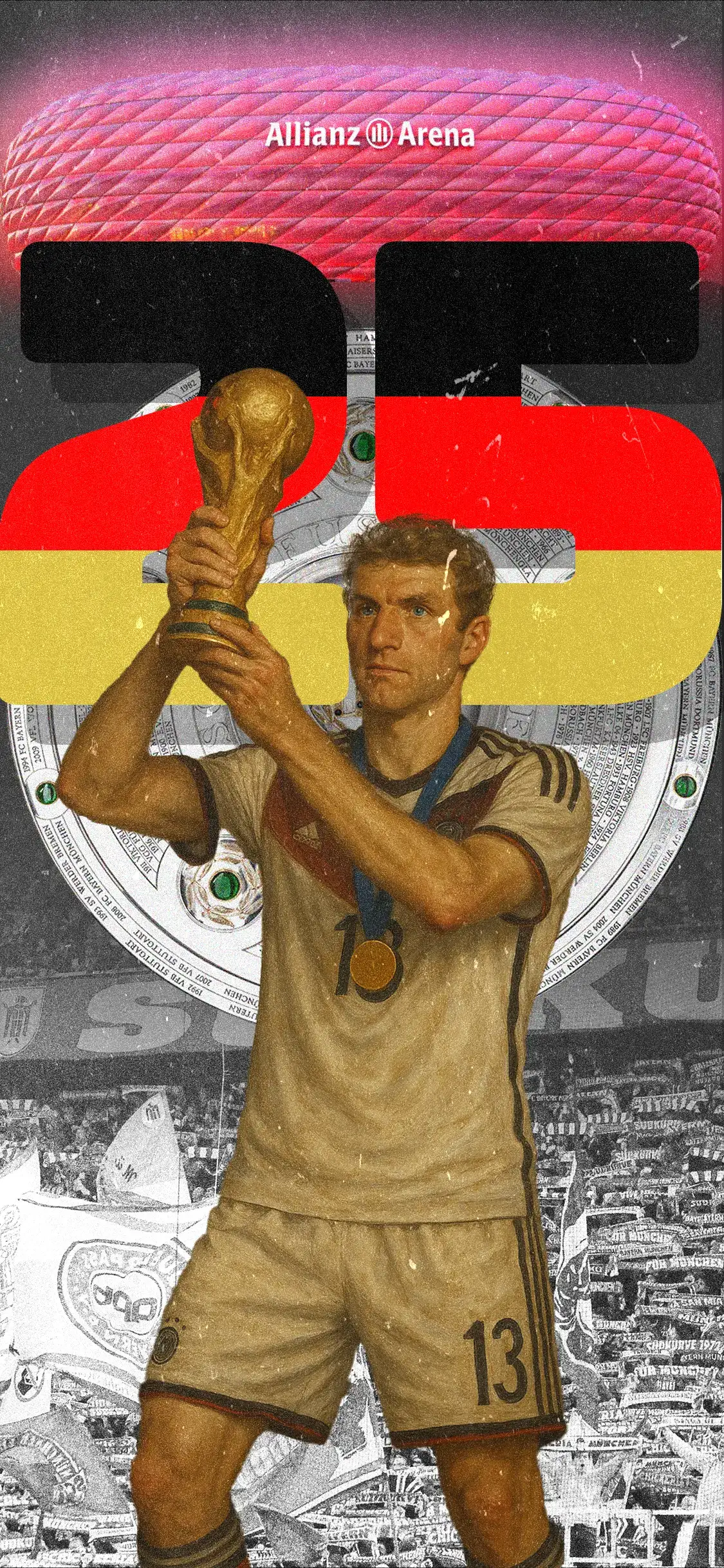 Thomas Müller fan design poster