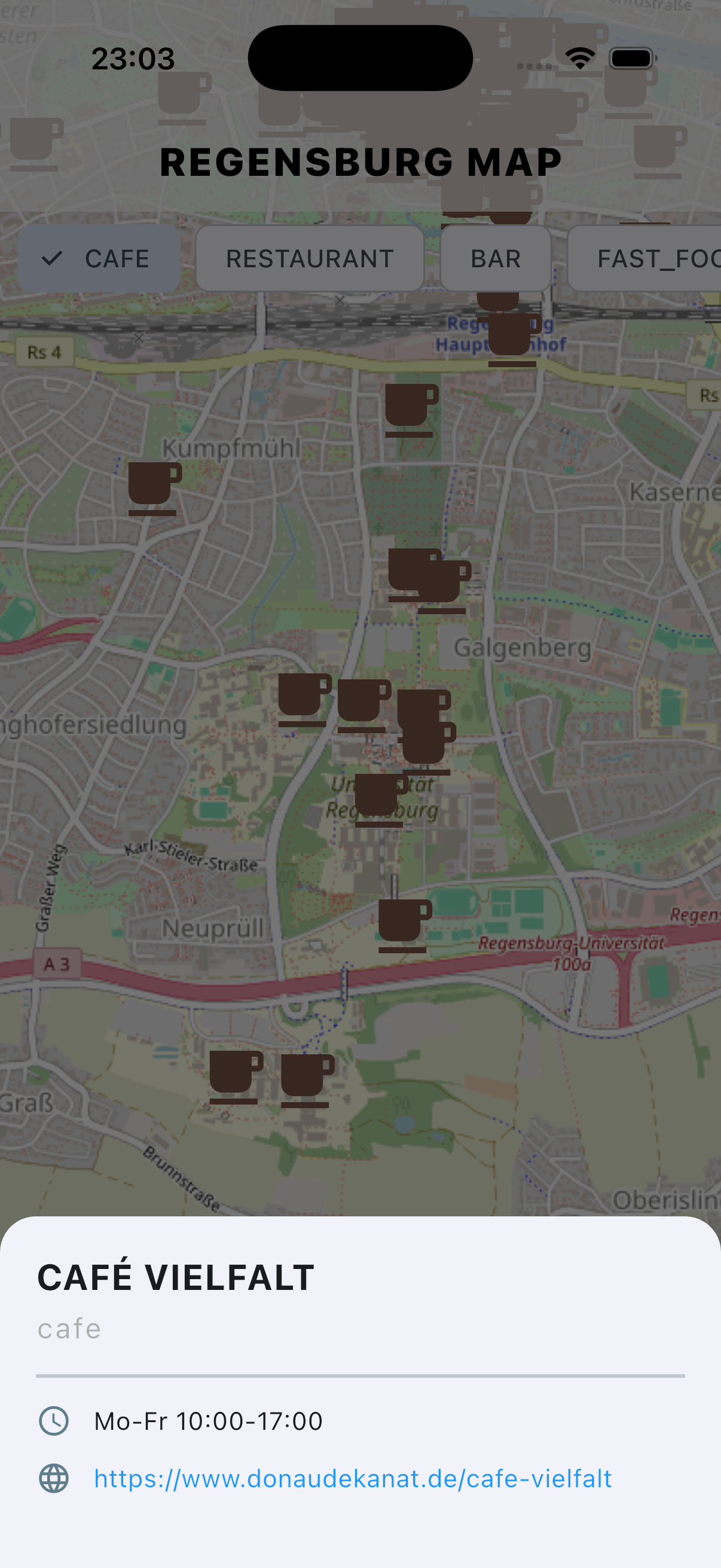 Regensburg Map preview