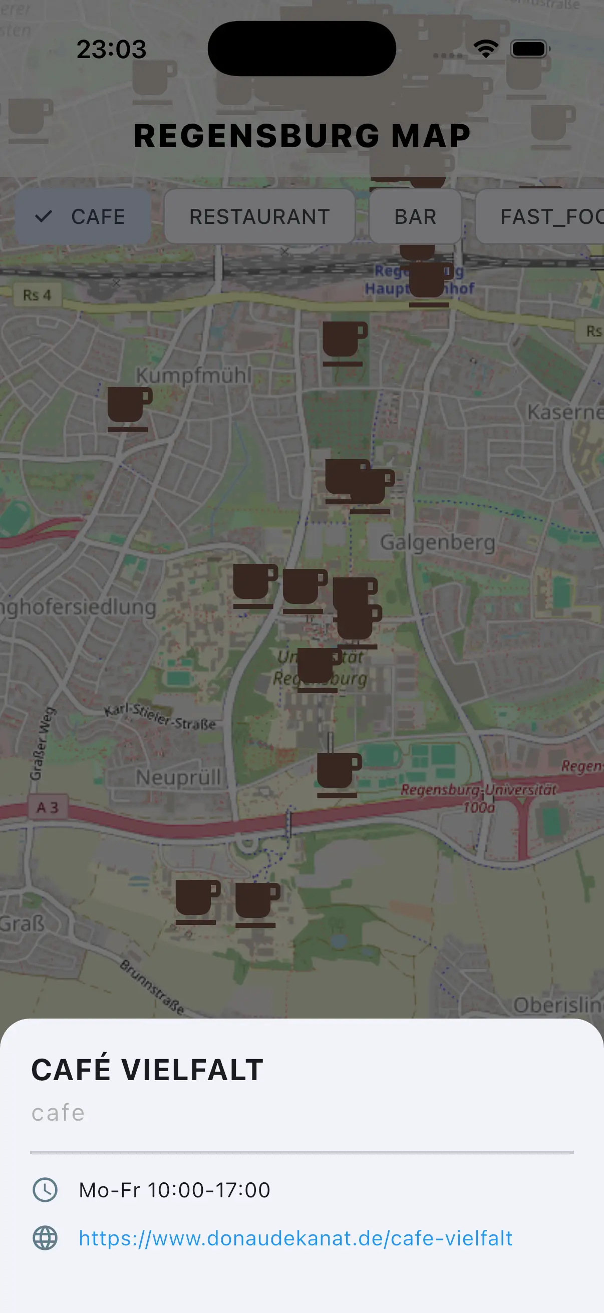 Regensburg Map preview