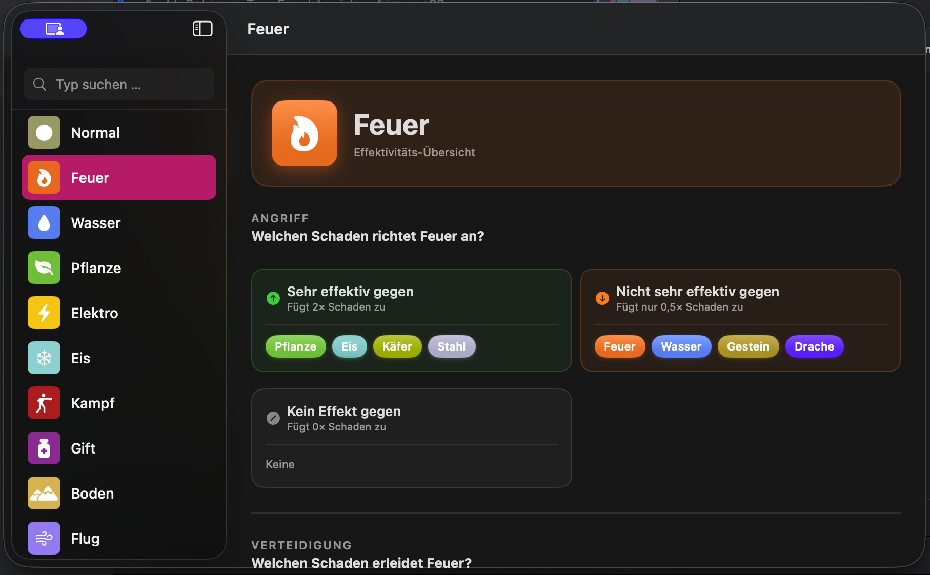 PokéType preview
